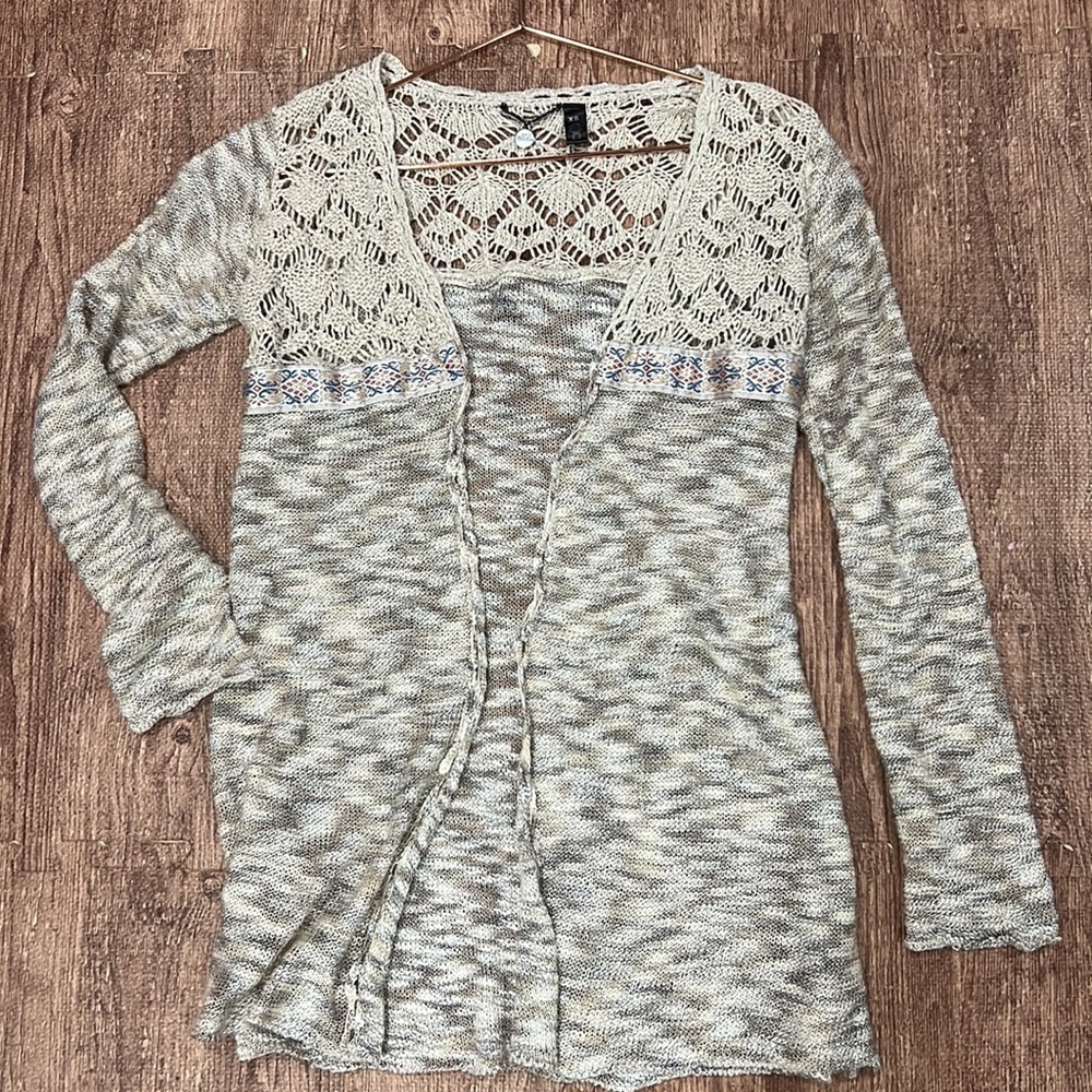 Bke Boutique‎ Open Knit Cardigan